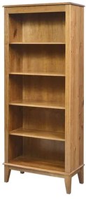 Estante England 4 Prateleiras cor Amêndoa 180cm - 62793 Sun House