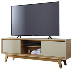 Rack TV 65 Pol 164cm Bancada para Sala Mylan Cumaru/Opala M20 - D'Rossi