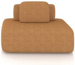 Sofá Modular 140cm Living Sala de Estar Moby Boucle Telha Z08 - Mpozen