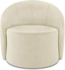 Sofá 4 Lugares 220cm Wendi e Poltrona Steve Suede Bege I01  - Mpozenat