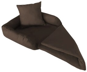 Protetor Para Sofá para Cães ou Gatos Médio Porte Fofinho Pet Protect Suede Marrom