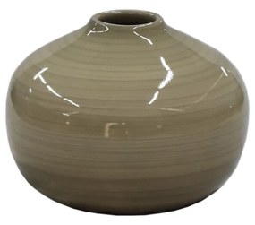 Vaso Bola decorativo em Cerâmica Carolina Haveroth – Manaus Alto Brilho