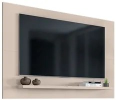 Painel Para TV Até 60 Pol. com Prateleira 1.35 Safira C14 Off White -