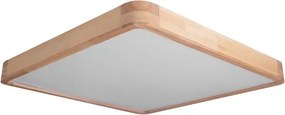 Plafon Led De Sobrepor Madeira 30w 3000k Wood