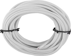 Kit Fio Tecido Aluminio 10 Deslocadores 10M - BRANCO