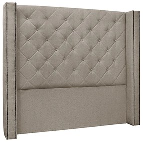 Cabeceira Decorativa King Size 2,19M Loewe Linho Areia G63 - Gran Belo