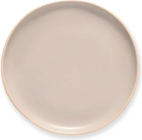 Prato de Sobremesa Cerâmica Vivant - Areia  Areia