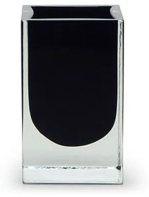 Porta Lápis Preto Murano Cristais Cadoro