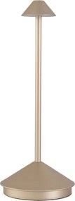 Luminaria De Mesa Led Dimerizavel Aluminio 1W 3000K Mira - DOURADO