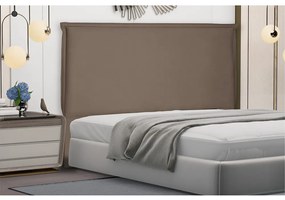 Cabeceira Garden Para Cama Box King 195 cm Suede S04 - D'Rossi - Caramelo