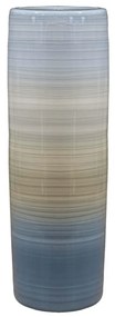 Vaso Tubo Decorativo em Cerâmica - Borboleta Alto Brilho Kleiner