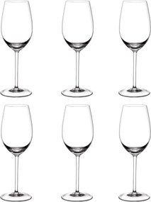 Jogo 6 Taças de Cristal P/ Vinho Chardonnay Incolor