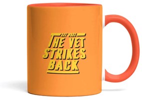 Caneca Cat Wars The Vet Strikes Back Laranja