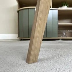 Mesa de Centro Orgânica 90cm Para Sala Cassia Menta A09     - Mpozenat