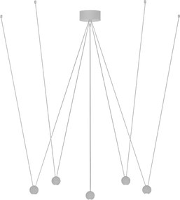 Pendente Led Aluminio 21W 3000K Marionete - BRANCO