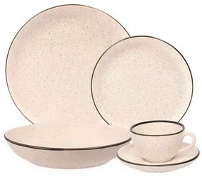 Aparelho de jantar e Chá 20 Peças Flat Duna Oxford