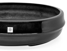 Vaso Bacia Decorativo Osaka Preto G 16x65x52 cm - D'Rossi