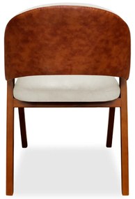 Poltrona Decorativa Suellen Linho Bege Cru