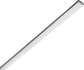 Plafon Led Sobrepor Preto 32W 140 5000K Plane