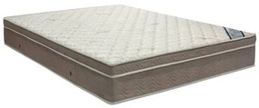 Colchao Light Superpocket King 186 cm (LARG) Bege e Branco - 42551 Sun House