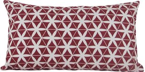 3 Capas Almofada Confort Veludo Marsala 30x50cm
