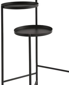 Mesa de Apoio Preto 76x52 cm - D'Rossi