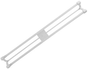 Luminaria Sobrepor Retangular Aluminio Branco Toledo