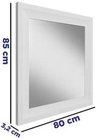 Conjunto De Banheiro Completo Classe 3 Peças Mdf - Branco