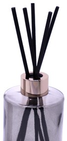 Kit Difusor e Porta Sabonete Liquido de Vidro Preto - Indo Decorar