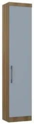 Guarda Roupa Modulado Sapateira 50cm Delphi Avelã/Grey L01 - Mpozenato