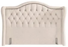 Cabeceira Cama Box Casal 140cm Antibes Z37 Linho Cru - Mpozenato