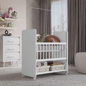 Berço Lótus com Grade Móvel MB1