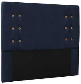 Cabeceira Cama Box Casal Queen 160cm Gênova Suede Azul Marinho - Sheep Estofados - Azul escuro