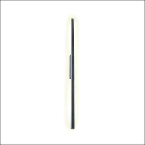Arandela Corel Centralizado 4,2X2,6X98Cm Fita Led Metal Alumínio - Old... (PRETO, 110v)