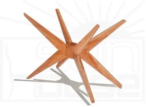 Base Mesa de Jantar Quadrada XS cor Mel 72cm - 57100 Sun House