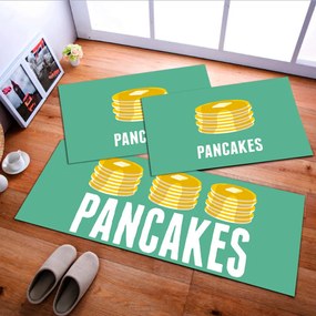 Jogo de Tapete de Cozinha, Pancakes - 3 Pças
