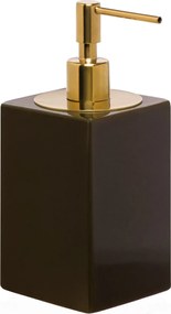 Porta Sabonete Líquido Davos Resina Marrom Esverdeado - Gold  Gold