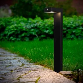 Espeto Led Abs Preto 1w 3000k Ip65 Solar
