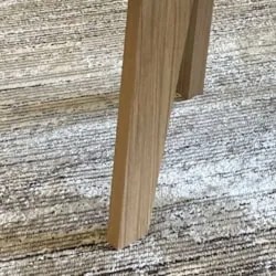 Mesa de Centro Orgânica 90cm Para Sala Cassia Off White A09 - Mpozenat