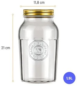 Pote Americano Vintage Médio - 1,5 Litro