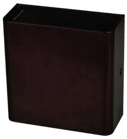 Arandela Basic 12X12X5Cm Led 3W 3000K Ip65 Marrom - Opus Hm 34980