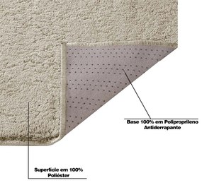 Tapete Decorativo Sala de Estar Alcazar 200X250 Off White G30 - Gran Belo