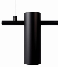 Pendente Tube Transpass Barra Linear Simetrico 5,7X16,7X95Cm Alumínio... (CHAMPANHE)