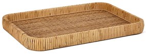 Bandeja em Fibra Natural Retangular - 45x30cm