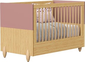 Berço Mini Cama Gracia - Rose e Naturale