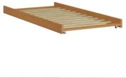 Treliche Solteiro Juvenil com Escada Móvel Joy Z40 Mel Acetinado - Mpo