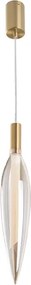 Pendente Led Metal Dourado 4,3W 3000K 7,8Cm Lanza