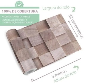 Papel De Parede Tocos 3D