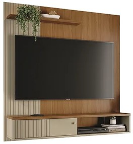 Bancada Suspensa Aurora Cumaru/Opala - Madetec Móveis