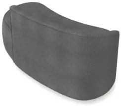 Sofá 2 Lugares Para Sala 140cm Orgânico Wendi Boucle Grafite I01  - Mp